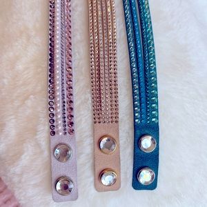 Swarovski wrap bracelet